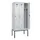locker voor scheiding van kleding,HxBxD 2120x900x500mm,3vak