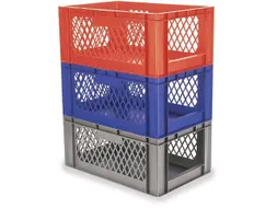 Euronorm-stapelbak 61 Liter 320x600x400mm Blauw