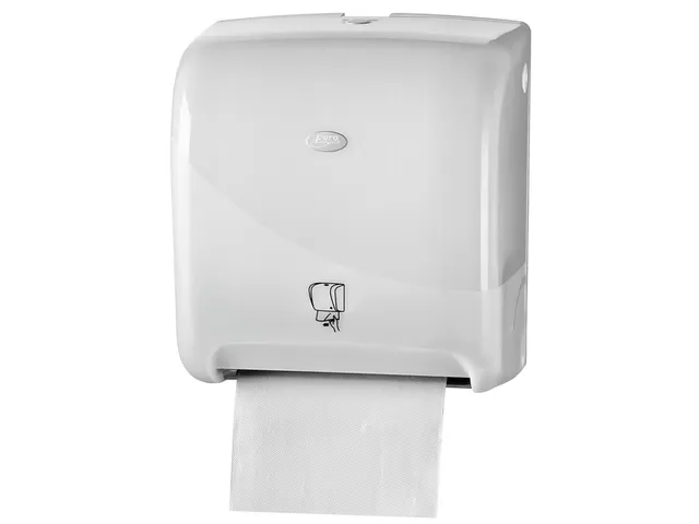 Dispenser Pearl handdoekrol matic Tear&Go Wit