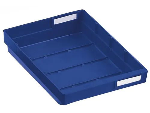 Stellingbak Extra Vlak Pp Hxbxd 65X240X300Mm Blauw