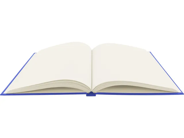 Dummyboek Kangaro A4 blanco 80 vel, blauw linnen kaft