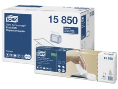 Tork Premium 15850 Intergevouwen Servetten 2-laags wit
