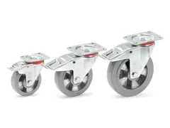 Zwenkwiel met rem 125 x 40 mm