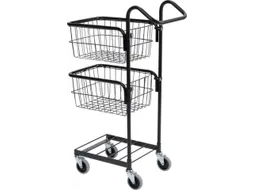 Miniwagen 2Manden Draagvermogen 50Kg L X B 650X 360Mm Zwart