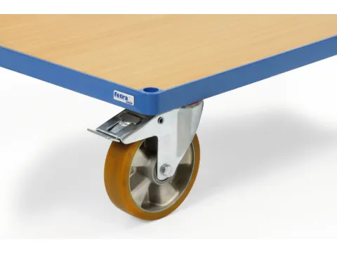 wiel,Ø 200mm,PU-banden,kogellager,meerprijs per wagen (4wielen)