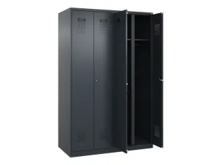 locker voor scheiding van kleding,HxBxD 1850x1200x500mm,4vak - 1