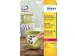 Etiket Avery L4778REV 45.7x21.2mm wit 960stuks