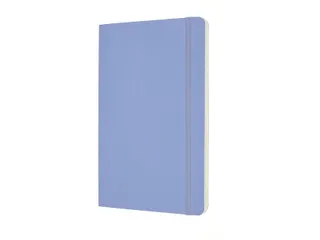 Notitieboek Moleskine large 130x210mm lijn soft cover hydrangea blue - 3
