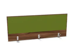 opzetpaneel bureau aanbouw achter NP-tiepolo nut BN7048-groen 1400mm