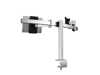 Monitorarm Durable met klem voor 1 scherm en 1 tablet - 2