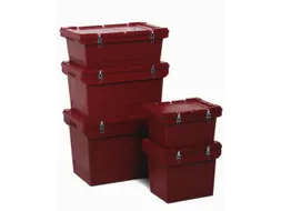 UN-bak,v. spuitbussen,PP,purperrood,58l,HxLxB 338x610x410mm
