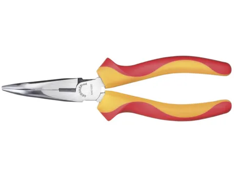 R29510200 VDE Rondneus tang 200mm 45° 2K handvat