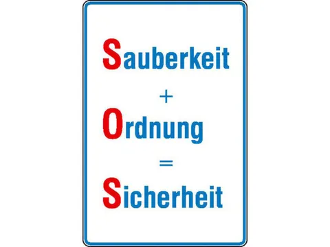 Aanwijzingsbord,Zuiverheid + Orde Veiligheid,Aluminium Gemerkt