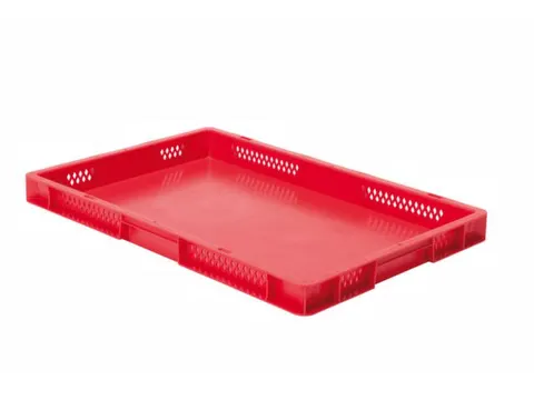 Euronorm-stapelbak 9.5l H X L X B 50x600x400mm Rood
