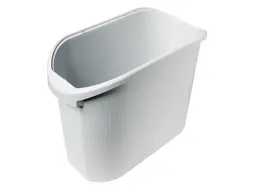 TOPLINE papiermand 26L lichtgrijs