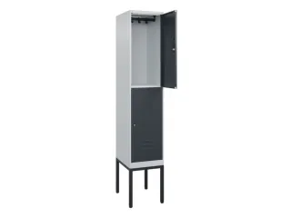 dubbeldekse locker,HxBxD 2120x400x500mm,1x2vak.,vak B 400mm - 2