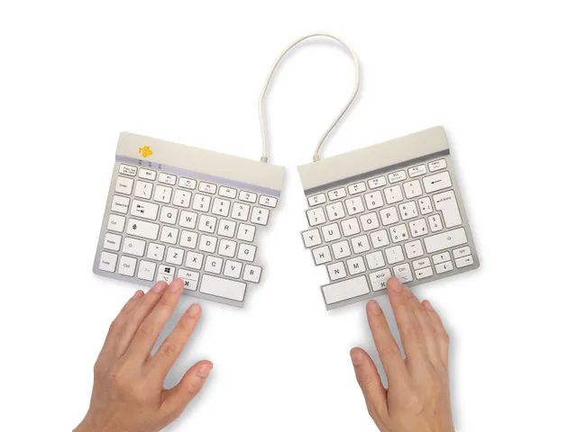 Ergonomisch toetsenbord R-Go Split Break met pauzesoftware, gesplitst