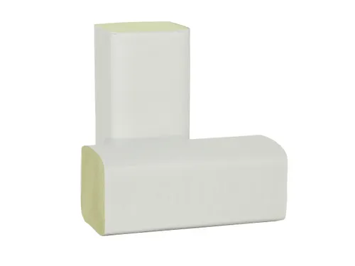 Handdoekpapier P50668 Euro Z-fold groen 2-Laags 23x25cm 3200 Stuks
