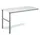 ESD-aanbouwelement voor montagetafel 650-900x1200x700mm hoek
