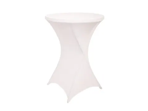 Statafelrok Wit ⌀ 80cm