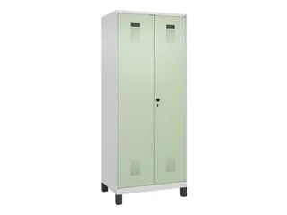PBM-locker,HxBxD 1950x800x500mm,2vak,vak B 400mm,draaigrendel - 2