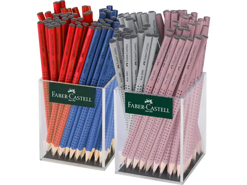 Potlood Faber-Castell Grip 2001 2 kokers van 72stuks