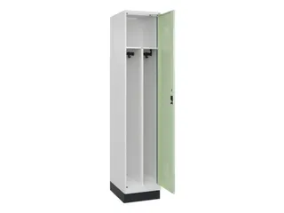 locker voor scheiding van kleding,HxBxD 1950x400x500mm,1vak - 1