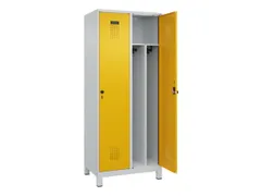 locker voor scheiding van kleding,HxBxD 1950x800x500mm,2vak