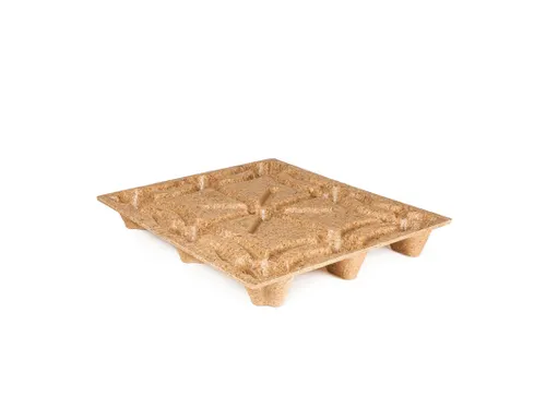 Moulded Pallet Inka F 10-2/S bruin 1000x1200x125mm 50 Stuks