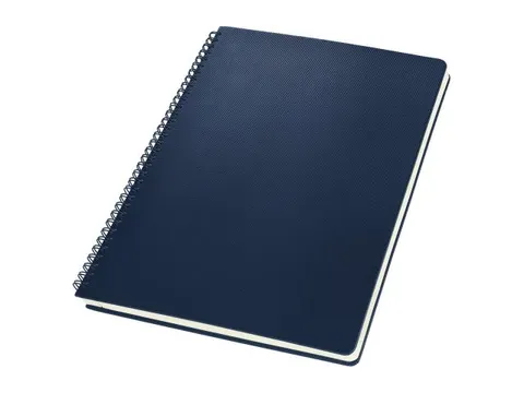 Notitieboek Conceptum A5 Midnight blue spiraal lijn HC 160pag 80gr