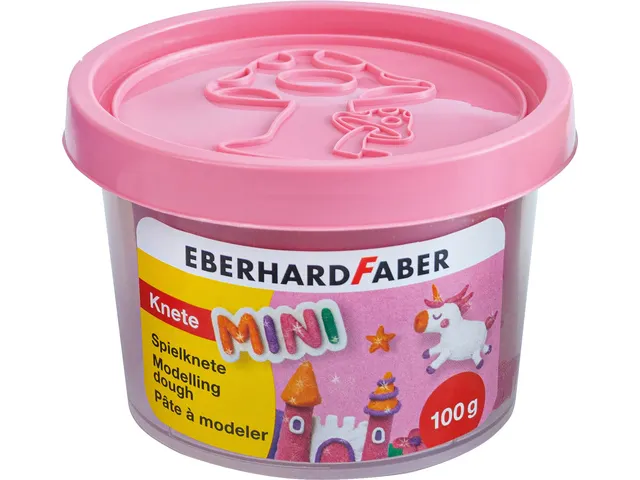 Kinderklei Eberhard Faber Glitter in beker, 100gram per beker