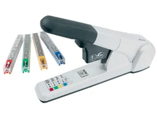 Blokhechter Leitz 5551 Heavy Duty 80vel zilvergrijs - 9
