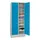 Wasgoedkast 1850x770x500 2x10 Vakken Sokkel Ral7035 Front Ral5012