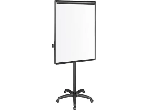 Flipchart Magnetisch Met 5 Wielen 100x70cm Zwart