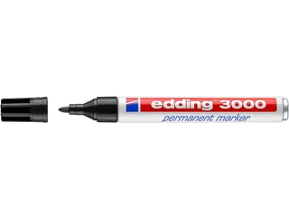 Viltstift Edding 3000 Rond 1.5-3mm Zwart - 1