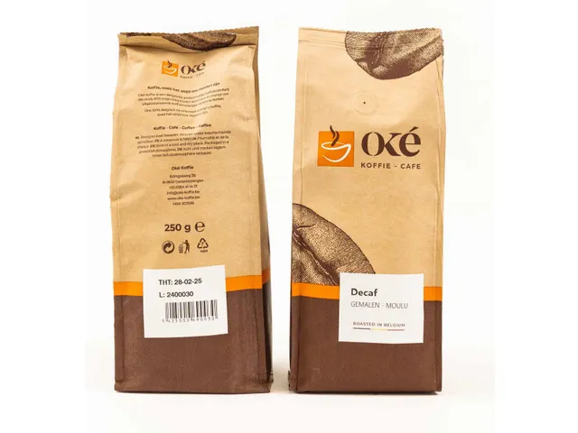 Oké café, moulu, paquet de 250 g, Deca