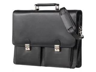 Aktetas Alassio Veneto Zwart Leder 15 inch laptop - 3