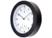 Buitenklok Nextime dia 25,5cm Daisy met thermo- en hydrometer cijfers,