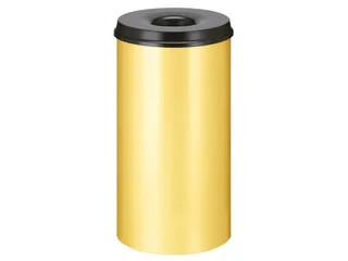 Vlamdovende Papierbak 50 Liter Geel - 1