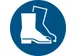 Pictogramme Djois Chaussures de sécurité obligatoire ø200mm bleu