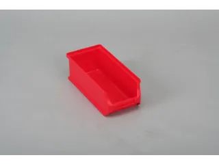 magazijnbak,HxBxD 75x102x215mm,PP,rood - 1