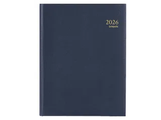 Agenda 2027 Brepols Timing Lima 7dagen/2pagina's viertalig blauw - 1