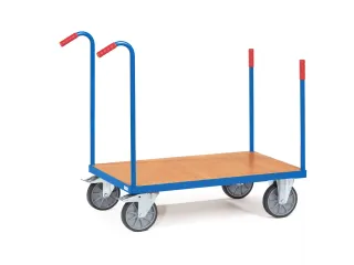 Rongenwagen 2583 500kg 1200x800mm Ral5007 Houten Plaat - 1