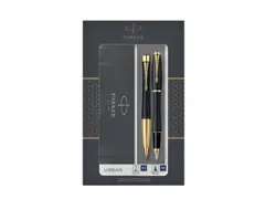 Balpen en vulpen Parker Urban Muted Black GT Finish