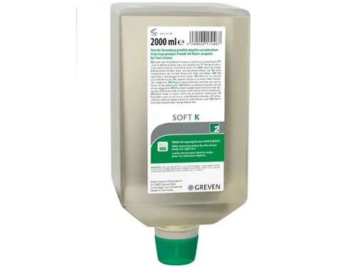 Soft K was -& douchegel bij milde vervuiling 6x2 Liter