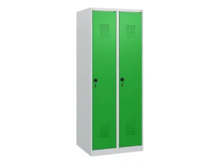 schoollocker,HxBxD 1530x600x500mm,2vak,vak B 300mm,draaigrendel - 2