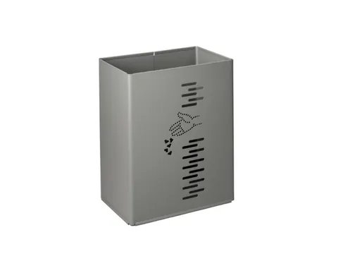 prullenmand,24l,HxBxD 400x300x197mm,paalmontage