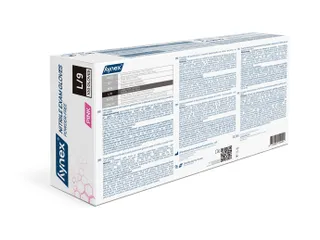 Handschoen Hynex nitril L roze 3.5gr 100 stuks - 4