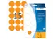 HERMA 2274 Multipurpose etiketten Rond 32mm Fluor Oranje 360 stuks