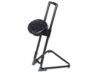 stasteun,kantelbaar,PU-schuim-standaardzitting zwart - 7
